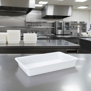 Boîte de rangement en plastique 9L, design rectangulaire minimaliste, empilable, pour hôtels et restaurants, technique d'injection alimentaire - Product Image 3