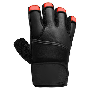 <b>Elite</b> Gym Half Finger Gloves Breathable Anti Slip Weight Lifting Crossfit Workout Fitness Grip Gloves Adjustable Wrist Support - Product Image 2