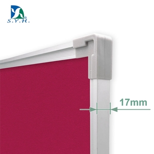 กระดานประกาศอะลูมิเนียม SYH ขนาด 45x60 ซม. ทนทาน พร้อมมุมพลาสติก สำหรับใช้ในโรงเรียน/สำนักงาน  รับทำโลโก้ตามสั่ง - Product Image 2