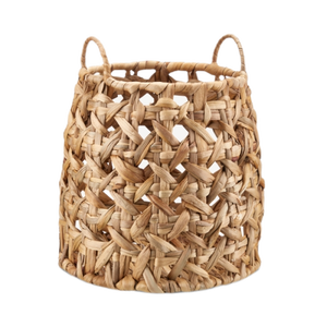 Cesta de Lavandería de Mimbre de Jacinto de Agua, Ecológica, Sostenible, de Alta Calidad, Moderna, para Decoración del Hogar - Product Image 6