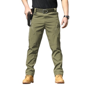 Custom Logo Men's <b>Waterproof</b> Softshell <b>Pant</b> Flat Front Heavyweight Formal Hiking Hunting Worker <b>Cargo</b> <b>Pants</b> Winter - Product Image 3