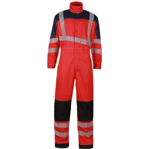 Overol de Seguridad Reflectante Resistente para Trabajadores de la Construcción y de Fábrica con Múltiples Bolsillos, Ajuste Cómodo y Personalizable - Product Image 3