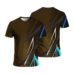 Regular Fit Solid 100% Polyester Badminton <b>Tennis</b> Sports Uniform Woven Fabric Jersey For <b>Table</b> <b>Tennis</b> Wear - Product Image 2