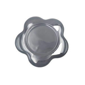 Vente en gros de tasses à café en céramique noires et blanches avec soucoupe à fleurs, ensemble de tasses à thé créatives de forme irrégulière - Product Image 4