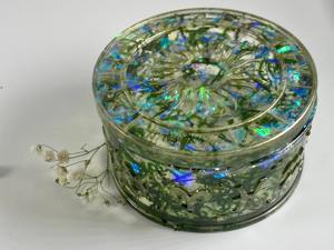 Boîte à Bijoux en Résine Faite Main de Qualité Supérieure, Organisateur Décoratif Floral pour Bijoux, Petit Conteneur Cadeau Personnalisé en Résine pour Bijoux - Product Image 4