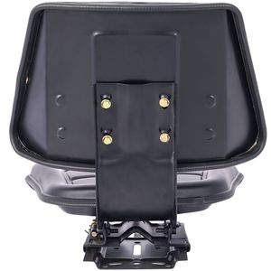 Falciatrice Compatta Nera in Acciaio/PVC con Sedile e Schienale per Trattore, Attacco per Carrello Elevatore con Binario Scorrevole - Product Image 6