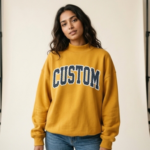 Sudadera Personalizada con Diseño de Letras Universitarias, Fabricante de Ropa Deportiva para Clubes Escolares y Equipos - Product Image 5