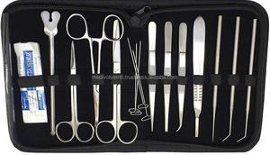 Kit de Disección Quirúrgica de Acero Inoxidable Alemán con Estuche, Tijeras, Pinzas, Bisturí, Fórceps, Precio al por Mayor - Product Image 5