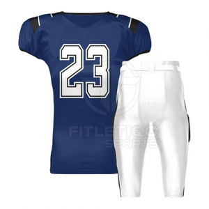 Unique Design Printed American Football Uniform 100% Polyester Quick Dry Breathable OEM Service Wholesale <b>Cheap</b> Price Made - Product Image 2