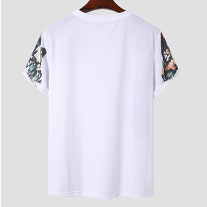 Camisetas de Cuello Redondo Transpirables de Poliéster/Algodón para Hombre, de Calidad Confiable, Ligeras para Verano, con Estampado Personalizable - Product Image 2