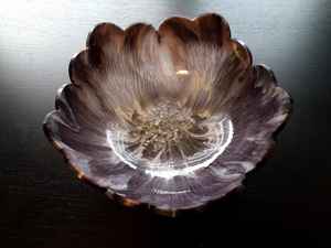 Cuenco de Resina Hecho a Mano, Arte Abstracto Único en Epoxi, Decoración para el Hogar, Adorno de Mesa, Regalo para Ella - Product Image 2