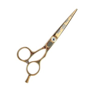 Ciseaux de barbier professionnels de haute qualité TWEEZEX en acier inoxydable, droits et affûtés, pour droitiers, pour la coupe et la coiffure des cheveux - Product Image 1