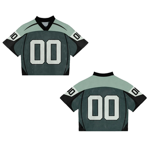 Jersey de Fútbol Americano Personalizado con su Logotipo, Estilo Vintage, Tejido de Malla, Jersey Corto de Fútbol Americano en Venta - Product Image 1