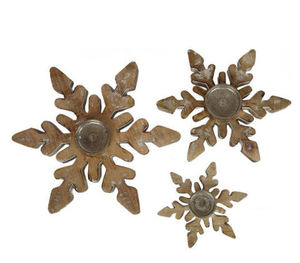 Portavelas Decorativo con Base de Madera, Diseño de Ciervo Dorado, para Decoración Navideña del Hogar, Uso en Interiores, Forma Personalizada - Product Image 2