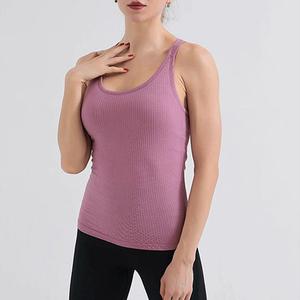 Nouveau débardeur de sport respirant sans manches pour femme, personnalisable avec logo brodé OEM, idéal pour l'entraînement, le yoga, grandes tailles - Product Image 1