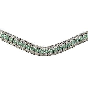 Diadema de Cuero Acolchada de Color Personalizado con Cuentas Negras y Herrajes de Acero Inoxidable, Tamaño Personalizable, Precio al por Mayor - Product Image 3