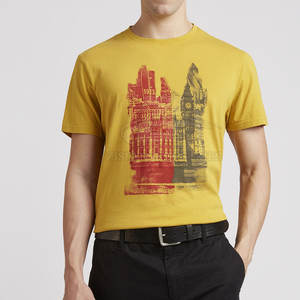 Camisetas Estampadas para Hombre 100% Algodón, Nuevo Diseño 2026, Camisetas con Logotipo Personalizado Estampado a un Precio Razonable - Product Image 3