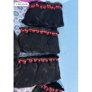 Peluca de cabello humano de alta calidad para una belleza natural, para peinados lisos y texturizados a precio de mayoreo por exportador de extensiones de cabello. - Product Image 3