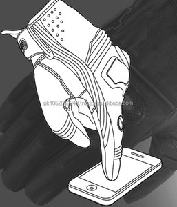 Gants de protection en cuir d'été personnalisés de haute qualité pour moto Bike Pro - Product Image 5