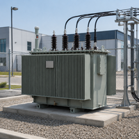 Transformateur de puissance triphasé immergé dans l'huile 2000 kVA 35 kV pour centrale éolienne solaire