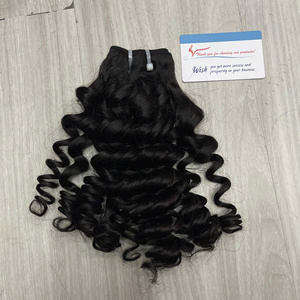 ผมลอนแบบสตีมราคาส่งถูก - ผมแท้เวียดนาม 100% ต่อผมแบบเครื่องจักร ไม่พันกัน ไม่หลุดร่วง - Product Image 2