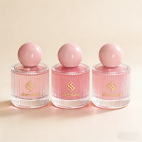Flacon de parfum tendance vide 40 ml, flacon de parfum en verre de luxe vide avec emballage boîte