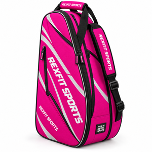 Sac de Rangement Personnalisé pour Équipement de Tennis et Badminton avec Poignée Rembourrée, Bretelles et Multiples Poches pour le Sport Quotidien et les Voyages - Product Image 1