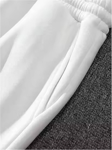 Ensemble de survêtements personnalisés imprimés en gros pour hommes, en molleton, style streetwear, deux pièces - Product Image 5