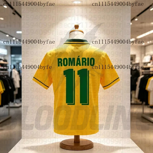 Maillot de football BLOODLINE INTERNATIONAL Ronaldo 20 jaune pour homme, taille adulte, autres impressions, respirant, détection par aiguille, fusion sans couture - Product Image 4