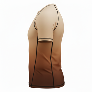 Camiseta de compresión duradera sublimada para hombres, mujeres y niños, para MMA, BJJ, Jiu Jitsu, entrenamiento sin gi, personalizada, al por mayor, traje de baño - Product Image 3