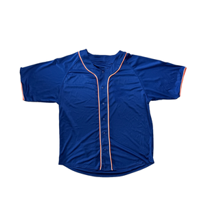 Camiseta de Béisbol Transpirable, Duradera y Ligera, Manga Corta, Botones Delanteros, Precio Económico, Ropa Deportiva, Camiseta de Béisbol de Poliéster - Product Image 2
