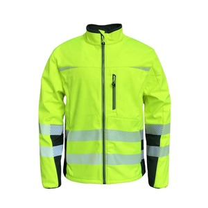 Veste de travail réfléchissante respirante de haute qualité avec logo et couleur personnalisés, en coton, vestes de travail - Product Image 1