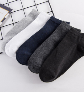 Calcetines Deportivos Unisex de Algodón Acordonado, con Doble Raya, Casuales, Transpirables, Suaves y Elásticos, Hasta la Pantorrilla, al Por Mayor - Product Image 6