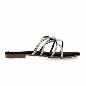 Pantoufles de sport décontractées noires pour femmes CL1972 - Product Image 4