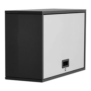 27.56W X 12.01D X 19.69H Inch Metal Wall <b>Cabinet</b> Floating Garage <b>Tool</b> <b>Cabinet</b> with Flip Door 240 Lbs Load Capacity - Product Image 1