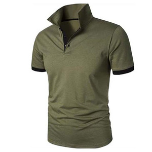 Chemise pour homme en tissu tricoté mélangé imprimé, anti-plis, col structuré, style professionnel et décontracté, style gothique - Product Image 3