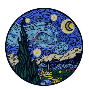 Patch brodé adhésif léger en matériau durable avec bordure Merrow, qualité supérieure, vente chaude - Product Image 6