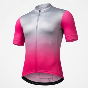 Maillot de cyclisme personnalisé pour homme à manches courtes, 100% polyester, séchage rapide, respirant, pour course à vélo - Product Image 5