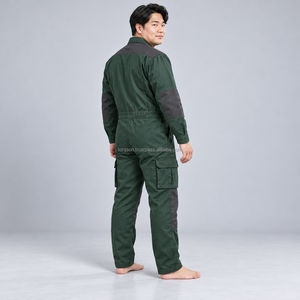 Uniforme de Trabajo Personalizado, Conjunto de Ropa de Trabajo Industrial, Camisa de Manga Larga y Pantalones de Tela Resistente para Personal y Trabajadores de Fábrica - Product Image 4