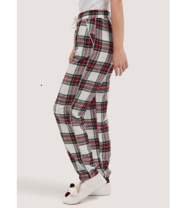 Women's Cotton Flannel <b>Pajamas</b> <b>Top</b> Selling Casual Plaid Pattern Summer <b>Pajamas</b> from Soft and Plain Dyed for Adults - Product Image 1