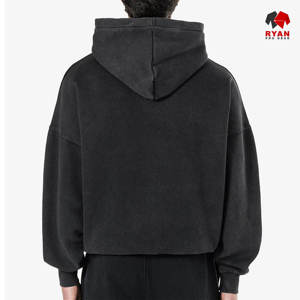 Sudadera con Capucha para Hombre Ryan Pro Gear con Logotipo Personalizado en la Parte Delantera, 100% Algodón Felpa, Transpirable, Corte Regular, Especial de Invierno - Product Image 4