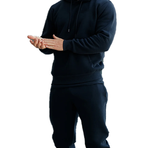 Conjunto Deportivo Unisex de Invierno en Algodón Ecológico, Resistente al Viento, Tallas Grandes, Ligero y Transpirable, Pantalones y Sudadera de Primera Calidad - Product Image 3