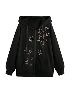 Sudaderas con capucha de manga larga de alta calidad personalizadas, trajes de moda de otoño 2024, suéter sólido de gran tamaño, sudaderas, ropa con bolsillos. - Product Image 3