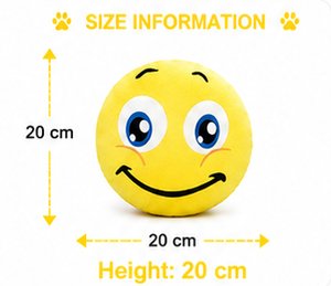 Juguete de Peluche Sonriente Amarillo, Cojín Bonito, Almohada Suave, Juguete de Peluche Kawaii, Regalo para Niños, Decoración del Hogar - Product Image 2