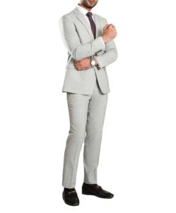 Costume trois pièces élégant et moderne pour homme 2026 – Blazer anti-plis coupe ajustée pour affaires - Product Image 1