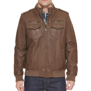 Nouvelles vestes en cuir pour hommes, design luxueux, haute qualité, style streetwear, vestes en cuir de vachette sur mesure de haute qualité pour adultes - Product Image 3