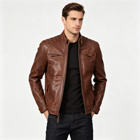 Veste en cuir pour homme, style streetwear, design personnalisé, veste en cuir tendance, vêtements d'hiver, veste en cuir la plus vendue