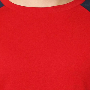 Baseball Style <b>Raglan</b> T shirt Contrast Sleeve Crew Neck Men T-shirt Casual Sporty Short Sleeve <b>Top</b> - Product Image 4