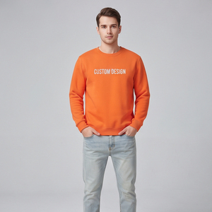 Sudadera con Forro Polar Unisex, Sudadera Clásica con Cuello Redondo, Fabricación de Sudaderas con Bordado al por Mayor - Product Image 2