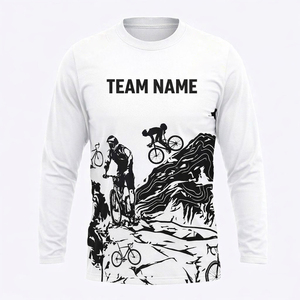 Maillot de vélo personnalisé pour hommes, vêtements de descente, maillot de cyclisme, maillot de moto tout-terrain, maillot de VTT, maillot de BMX personnalisé - Product Image 6